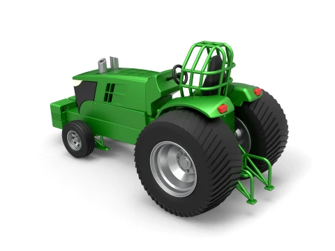 Pro Stock Pulling Tractor Version 4 Scale 1 to 25 3D Print Model