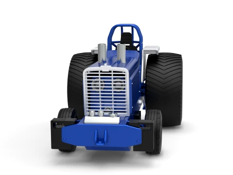 Pro Stock Pulling Tractor Version 5 Scale 1 to 25 3D Print Model