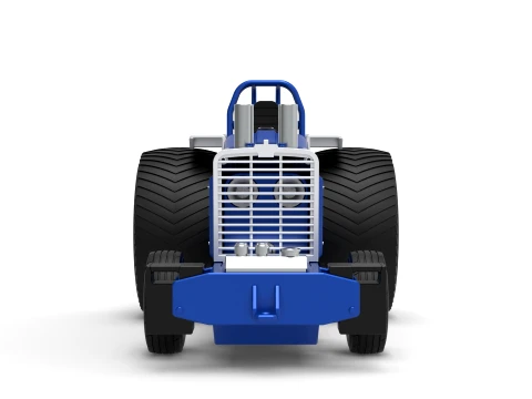 Pro Stock Pulling Tractor Version 5 Scale 1 to 25 3D Print Model