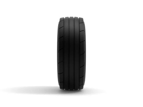 Front tractor wheel Version 4 Scale 1 to 25 3D Print Model