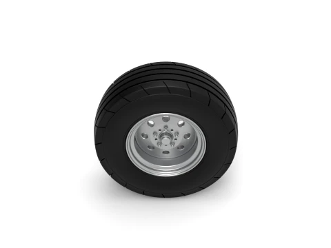 Front tractor wheel Version 4 Scale 1 to 25 3D Print Model