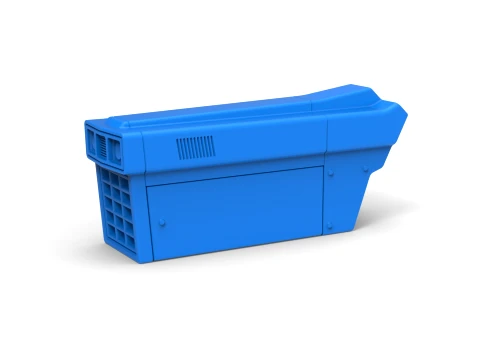 Cofano del trattore da traino Versione 1 Scala da 1 a 25 Modello di stampa 3D