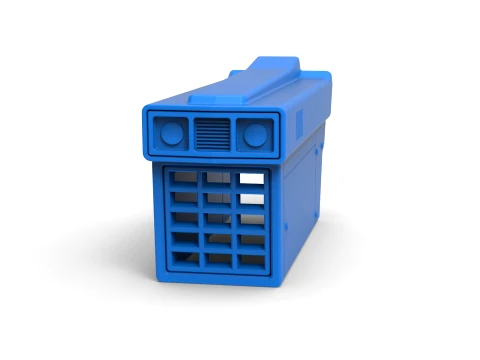 Hood of Pulling tractor Version 1 Scale 1 to 25 3D Print Model