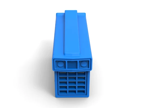 Hood of Pulling tractor Version 1 Scale 1 to 25 3D Print Model