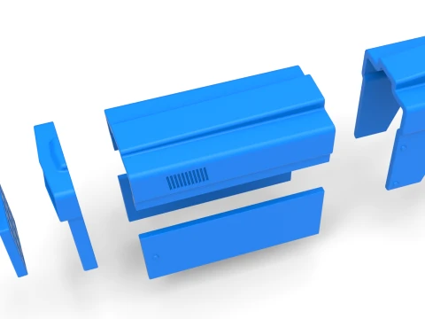 Hood of Pulling tractor Version 1 Scale 1 to 25 3D Print Model