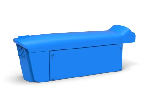 Cofano del trattore da traino Versione 2 Scala da 1 a 25 Modello di stampa 3D