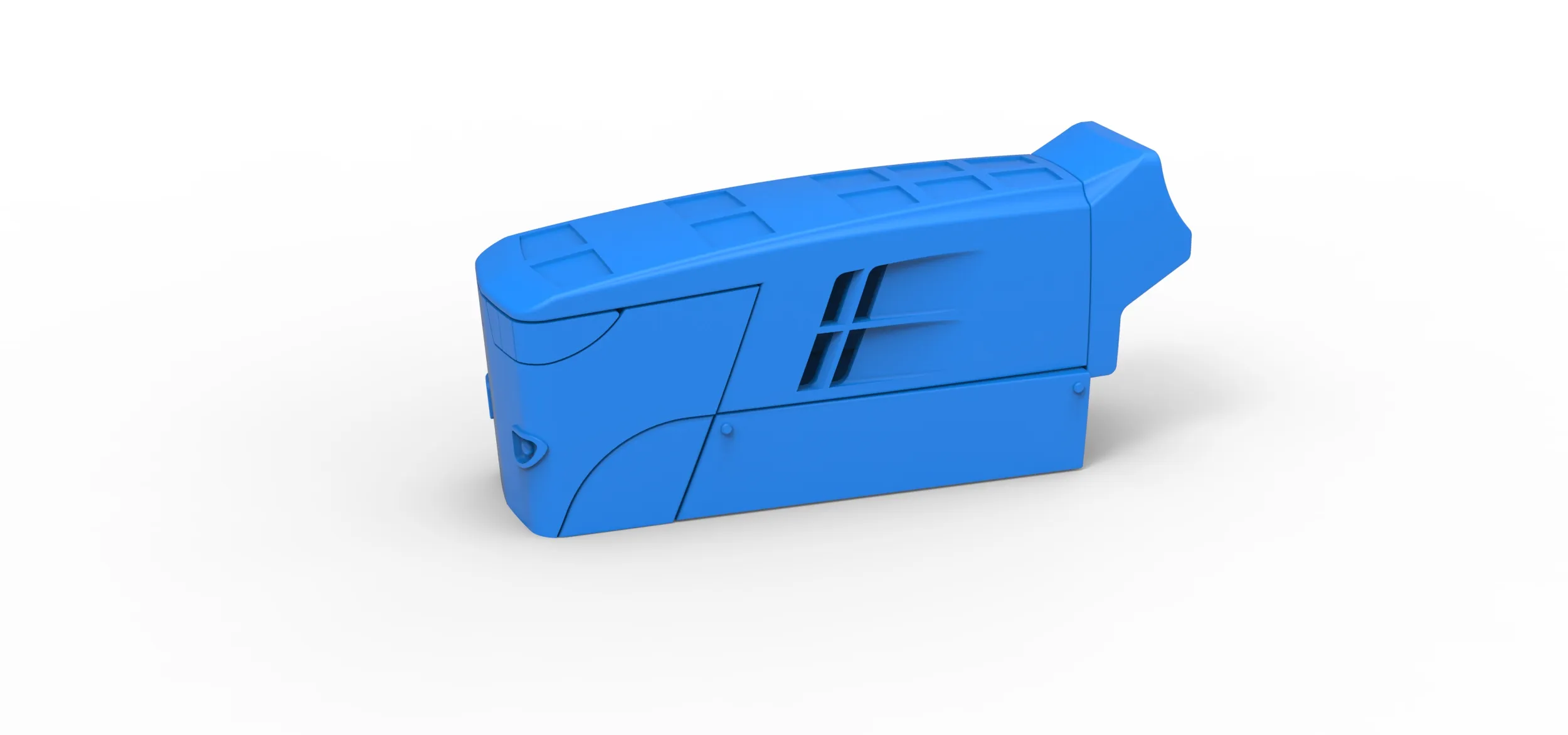 牽引トラクターのボンネット バージョン 3 スケール 1 ~ 25 3Dプリントモデル .c4d .max .obj .3ds .fbx .stl .blend