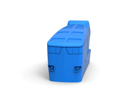 牽引トラクターのボンネット バージョン 3 スケール 1 ～ 25 3Dプリントモデル
