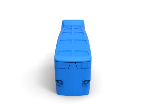 牽引トラクターのボンネット バージョン 3 スケール 1 ～ 25 3Dプリントモデル