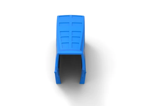 牽引トラクターのボンネット バージョン 3 スケール 1 ～ 25 3Dプリントモデル