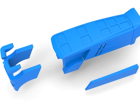 牽引トラクターのボンネット バージョン 3 スケール 1 ～ 25 3Dプリントモデル