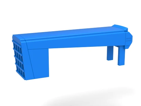 Cofano del trattore da traino Versione 5 Scala da 1 a 25 Modello di stampa 3D