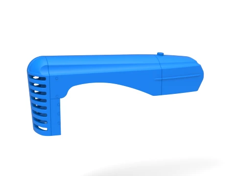 Cofano del trattore da tiro Versione 6 Scala da 1 a 25 Modello di stampa 3D