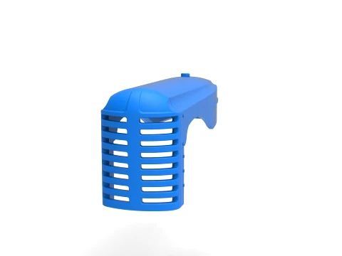 Hood of Pulling tractor Version 6 Scale 1 to 25 3D Print Model