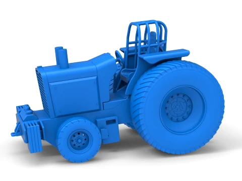 Fun short Pro Stock Pulling Tractor Version 4 Scale 1 to 25 3D Print Model