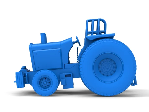 Fun short Pro Stock Pulling Tractor Version 4 Scale 1 to 25 3D Print Model