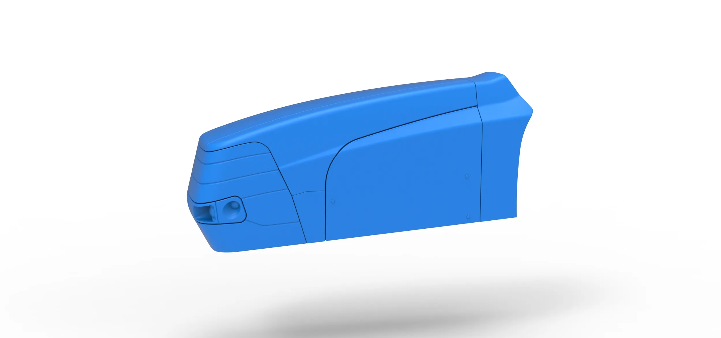 牽引トラクターのボンネット バージョン 9 スケール 1 ~ 25 3Dプリントモデル .c4d .max .obj .3ds .fbx .stl .blend