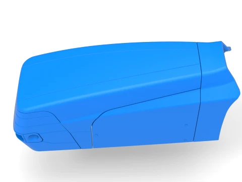 牽引トラクターのボンネット バージョン 9 スケール 1 ～ 25 3Dプリントモデル