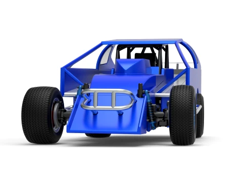 Northeast Dirt Auto di serie modificata Versione 2 Scala da 1 a 25 Modello di stampa 3D