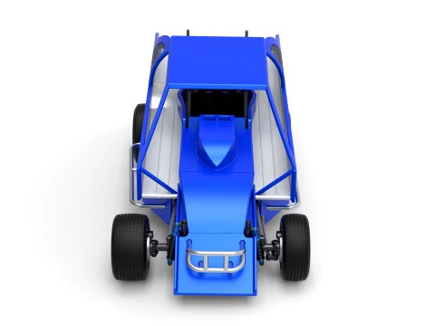 Northeast Dirt Auto di serie modificata Versione 2 Scala da 1 a 25 Modello di stampa 3D