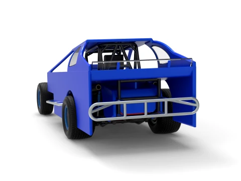 Northeast Dirt Auto di serie modificata Versione 2 Scala da 1 a 25 Modello di stampa 3D