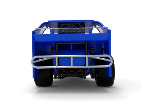 Northeast Dirt Auto di serie modificata Versione 2 Scala da 1 a 25 Modello di stampa 3D