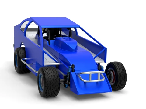 Northeast Dirt Auto di serie modificata Versione 2 Scala da 1 a 25 Modello di stampa 3D