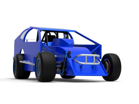 Northeast Dirt Auto di serie modificata Versione 2 Scala da 1 a 25 Modello di stampa 3D