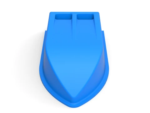 Air Scoop of Northeast Dirt Auto di serie modificata, scala da 1 a 25 Modello di stampa 3D