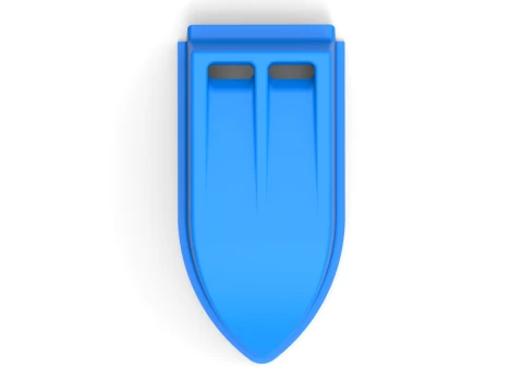 Air Scoop of Northeast Dirt Auto di serie modificata, scala da 1 a 25 Modello di stampa 3D