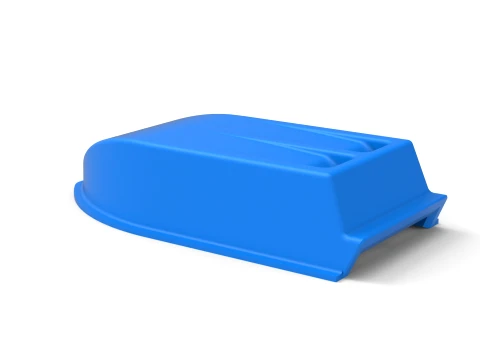Air Scoop of Northeast Dirt Auto di serie modificata, scala da 1 a 25 Modello di stampa 3D