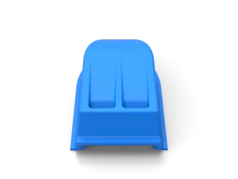 Air Scoop of Northeast Dirt Auto di serie modificata, scala da 1 a 25 Modello di stampa 3D