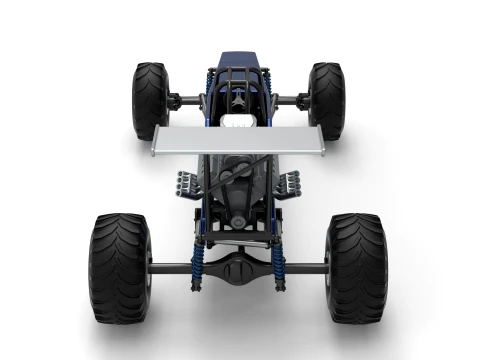 Vintage Mud dragster Scale 1 to 25 3D Print Model