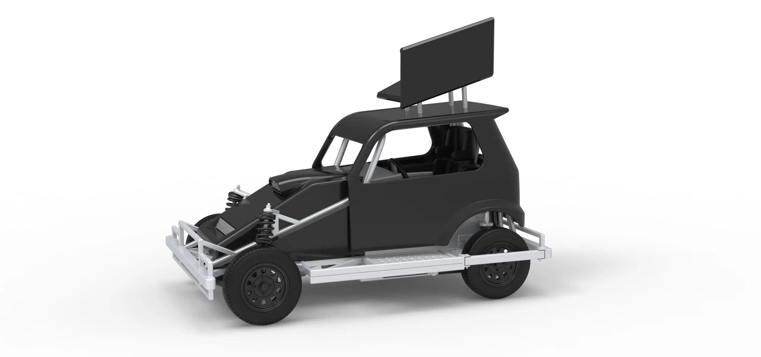 New Zealand Ministock car Version 3 Scale 1 to 25 3D Print Model .c4d .max .obj .3ds .fbx .stl .blend 