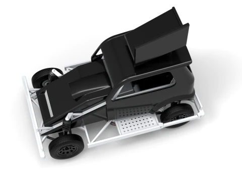 New Zealand Ministock car Version 3 Scale 1 to 25 3D Print Model