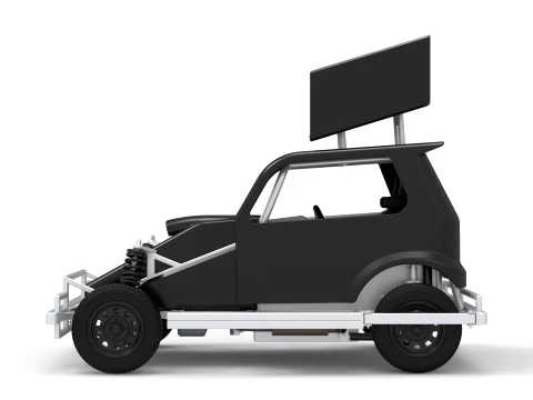 New Zealand Ministock car Version 3 Scale 1 to 25 3D Print Model