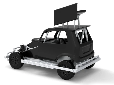 New Zealand Ministock car Version 3 Scale 1 to 25 3D Print Model