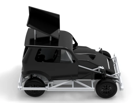 New Zealand Ministock car Version 3 Scale 1 to 25 3D Print Model