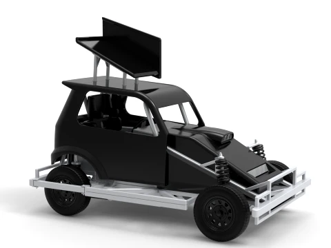 New Zealand Ministock car Version 3 Scale 1 to 25 3D Print Model