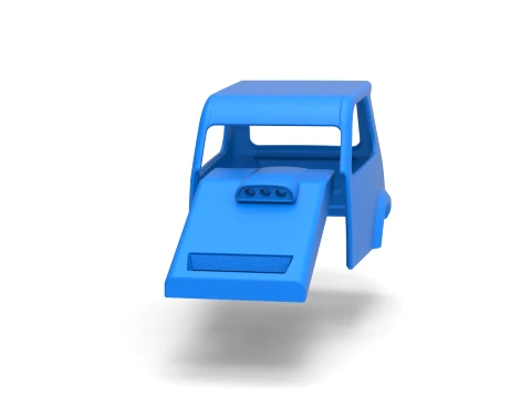 Shell of New Zealand Ministock car Version 2 Scale 1 to 25 3D Print Model