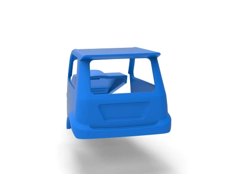 Shell of New Zealand Ministock car Version 2 Scale 1 to 25 3D Print Model