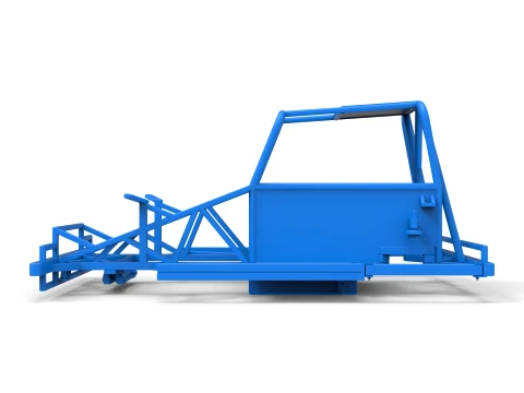 Quadro do carro Ministock da Nova Zel&acirc;ndia Vers&atilde;o 3 Escala 1 a 25 Modelo de Impressão 3D