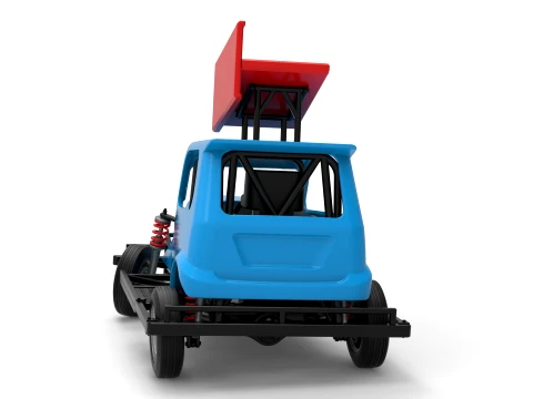 New Zealand Ministock car while turning Version 3 Scale 1 to 25 3D Print Model