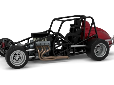 Pavement Silver Crown Car Base Version 3 Scale 1 to 25 3D Print Model