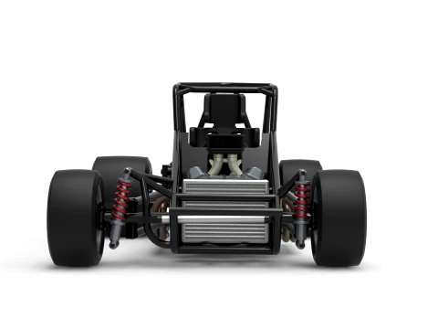 Pavement Silver Crown Car Base Version 3 Scale 1 to 25 3D Print Model