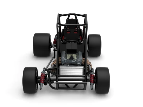 Pavement Silver Crown Car Base Version 3 Scale 1 to 25 3D Print Model
