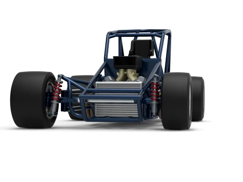 Sprint car Base Version 2 Scale 1 to 25 3D Print Model