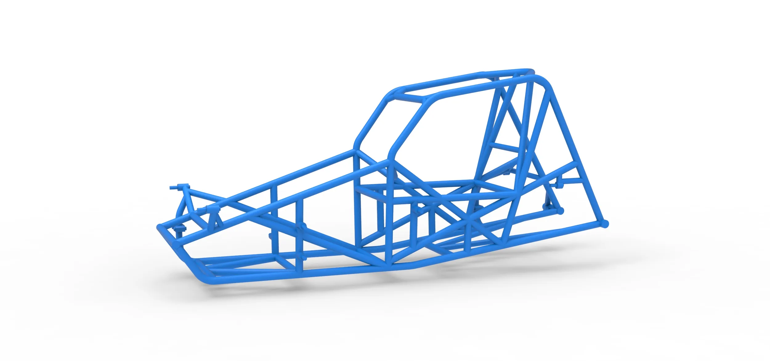Frame for Sprint car Version 2 Scale 1 to 25 3D Print Model .c4d .max .obj .3ds .fbx .stl .blend 