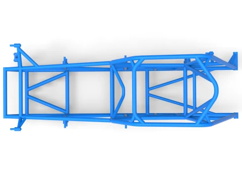 Frame for Sprint car Version 2 Scale 1 to 25 3D Print Model