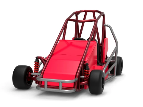 Quarter Midget Scale 1 to 16 3D Print Model